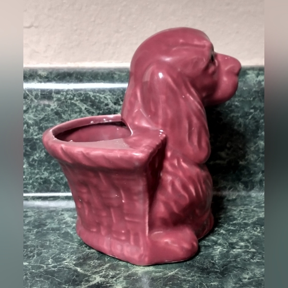 Shawnee pottery vintage Puppy planter - Picture 3 of 10